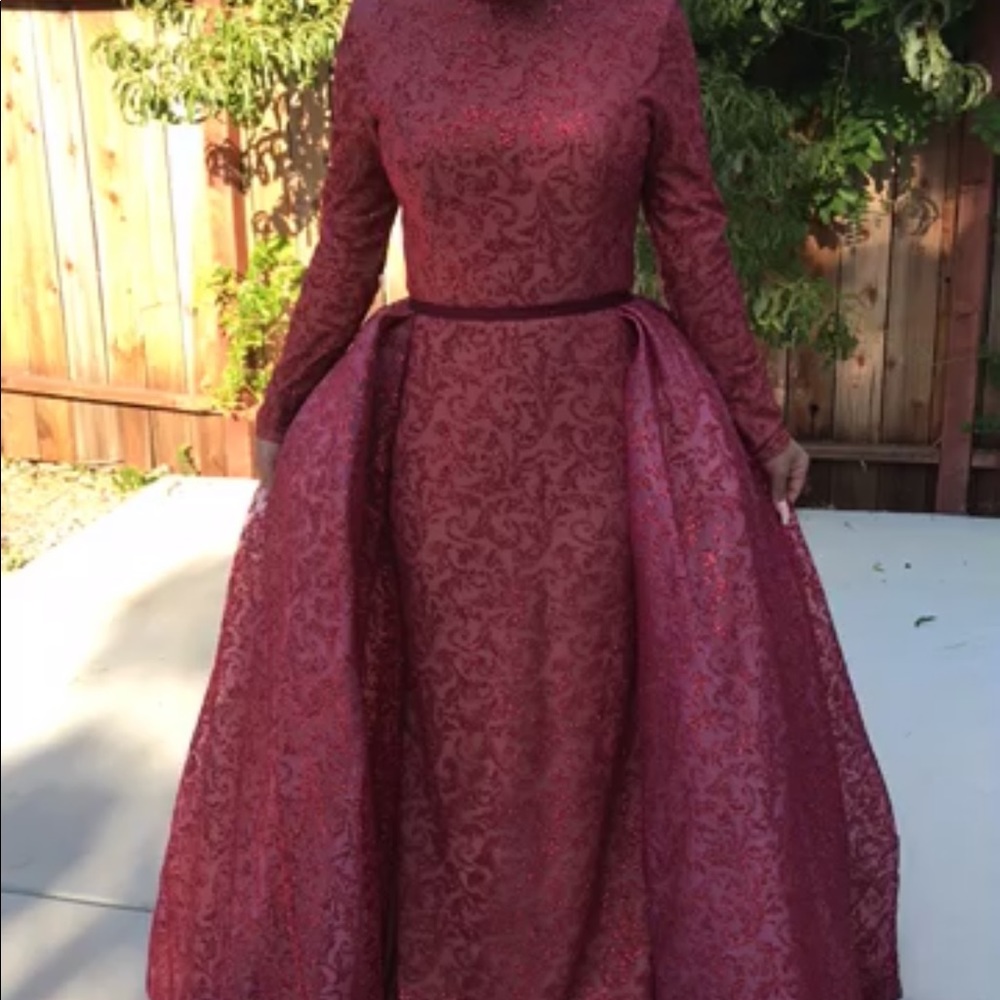 Red dress
